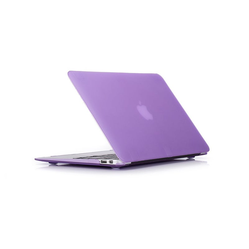 RUBAN Compatible with MacBook Air 11 Inch Case Model A1370 A1465, Soft Touch Plastic Hard Shell Case Bundle for Mac Air 11.6 (Purple) - Image 1